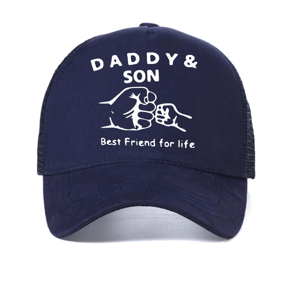 daddy son best baseball cap Dad Fun Gift Novelty caps fashion breathable Snapback hats summer mesh adjustable trucker hats Adjustable темно-синього кольору
daddy son best baseball cap Dad Fun Gift Novelty caps fashion breathable Snapback hats summer mesh adjustable trucker hats Adjustable темно-синього кольору