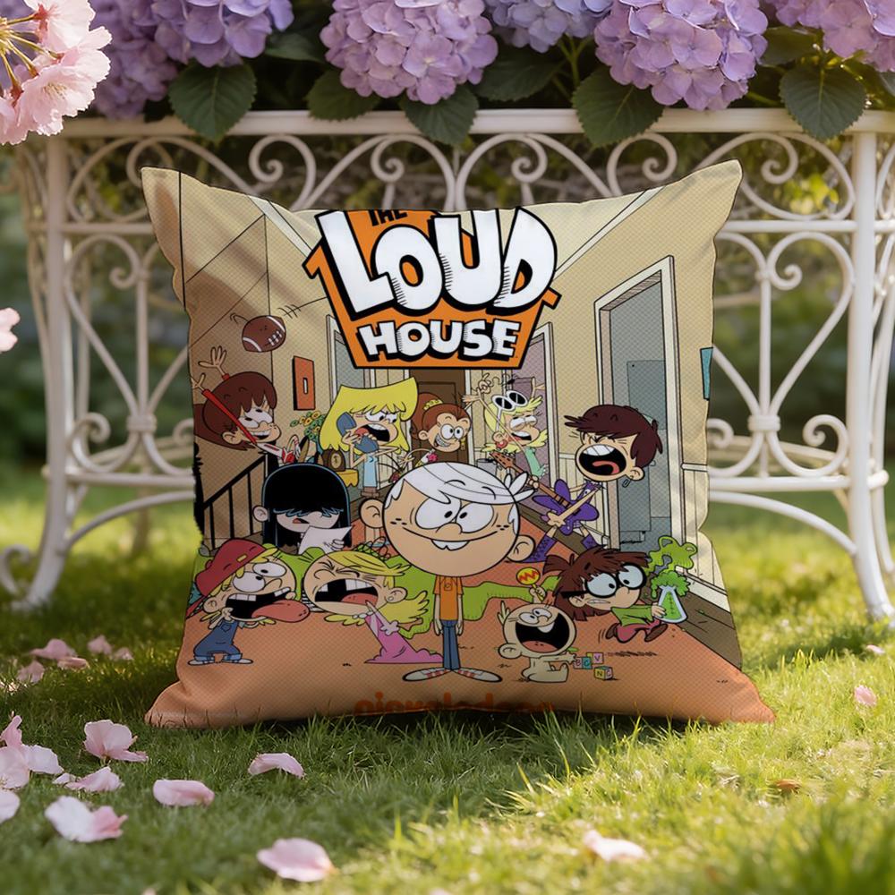 The L-Loud House Cushion Cover Home & Car Dual-Scene Pillow Cover: Reversible for Premium Comfort 30X30cm
The L-Loud House Cushion Cover Home & Car Dual-Scene Pillow Cover: Reversible for Premium Comfort 30X30cm