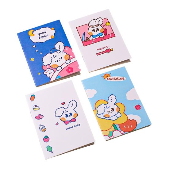 4Pcs Cute Cartoon Notebook Set 64K Mini Notepad for Kids Students Smooth Paper Portable Smooth Ink Journal School Prizes And Party Favors 4pcs H
4Pcs Cute Cartoon Notebook Set 64K Mini Notepad for Kids Students Smooth Paper Portable Smooth Ink Journal School Prizes And Party Favors 4pcs H
