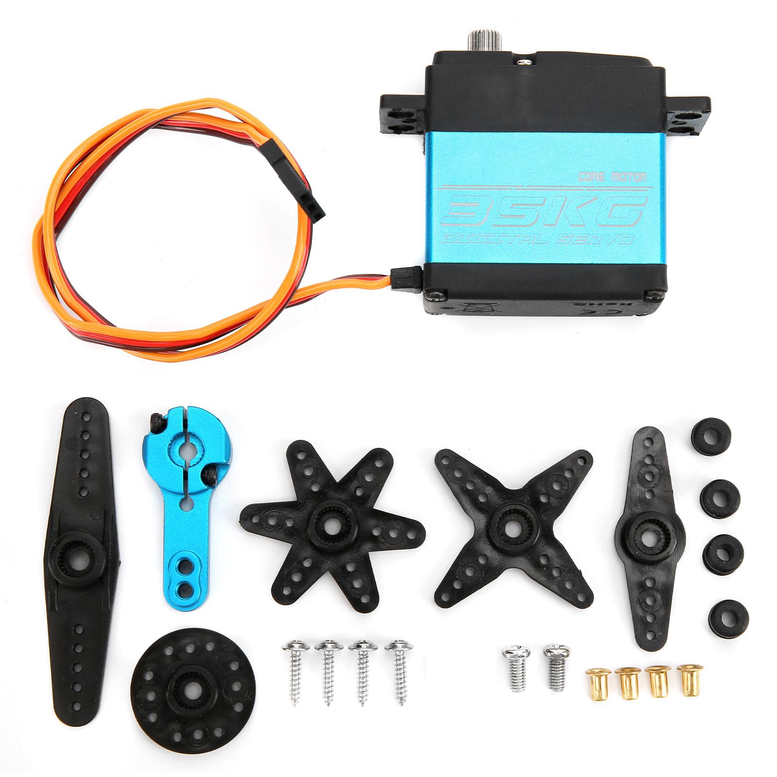 FT5330M 35KG Metal Gear Waterproof Servo High Torque RC Servo RC Cars Accessory
FT5330M 35KG Metal Gear Waterproof Servo High Torque RC Servo RC Cars Accessory