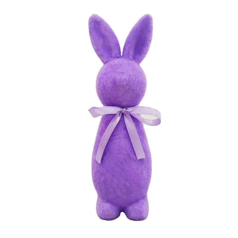 Easter Decor Standing Bunny with Bow Tie - Flocked Table Centerpiece for Spring, Nursery Room & Home, Cute Gift & Statue Decor фіолетовий
Easter Decor Standing Bunny with Bow Tie - Flocked Table Centerpiece for Spring, Nursery Room & Home, Cute Gift & Statue Decor фіолетовий
