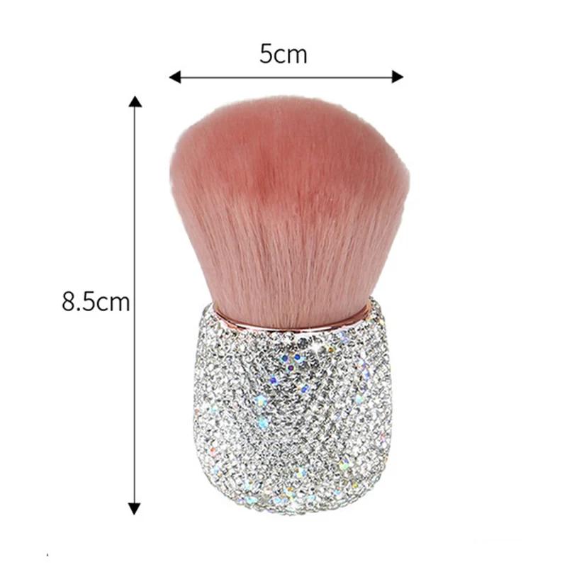 Кисть для рассыпчатой пудры с ручкой-бриллиантом, кисть для макияжа, большая кисть для лица, для тональной основы, хайлайтера, щек, мягкая, с грибовидной головкой, щетина, кисть для макияжа
Кисть для рассыпчатой пудры с ручкой-бриллиантом, кисть для макияжа, большая кисть для лица, для тональной основы, хайлайтера, щек, мягкая, с грибовидной головкой, щетина, кисть для макияжа