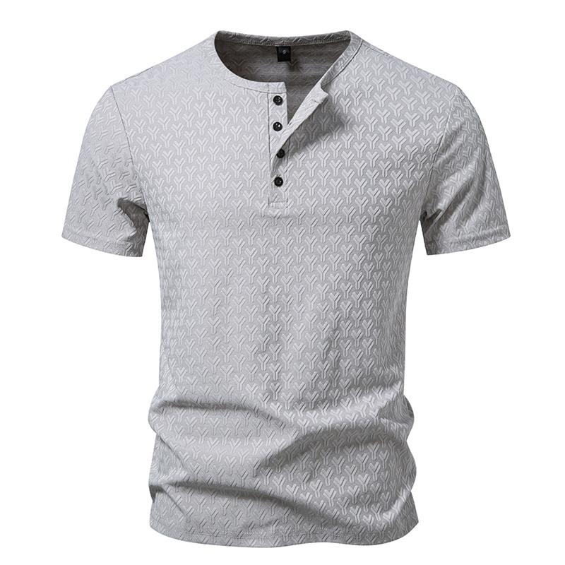 Luxury Man T Shirts High Quality Jacquard Waffle Henley Golf Wear Summer Camiseta Vintage Mens Comfortable Solid Top Tees S светло-серый
Luxury Man T Shirts High Quality Jacquard Waffle Henley Golf Wear Summer Camiseta Vintage Mens Comfortable Solid Top Tees S светло-серый
