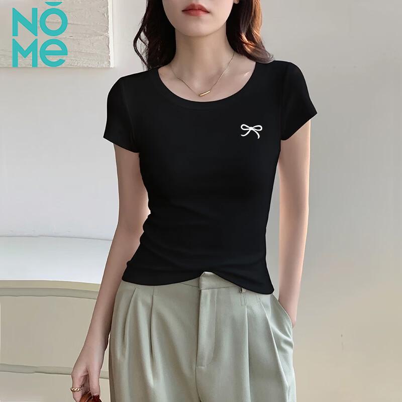 NOMe Women s Round Neck Embroidered Butterfly Bow T-Shirt 2XL
NOMe Women s Round Neck Embroidered Butterfly Bow T-Shirt 2XL