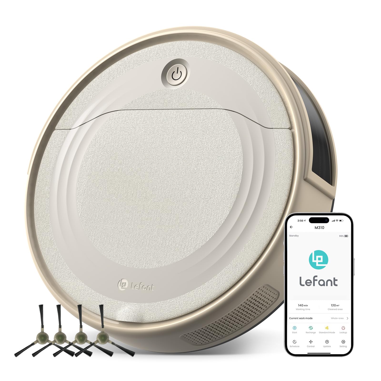 Lefant M310 Robot Vacuum Cleaner obstacle diameter 4500pa automatic BoostIQ efficient ideal for Japanese Black [High-precision avoidance,
Lefant M310 Robot Vacuum Cleaner obstacle diameter 4500pa automatic BoostIQ efficient ideal for Japanese Black [High-precision avoidance,