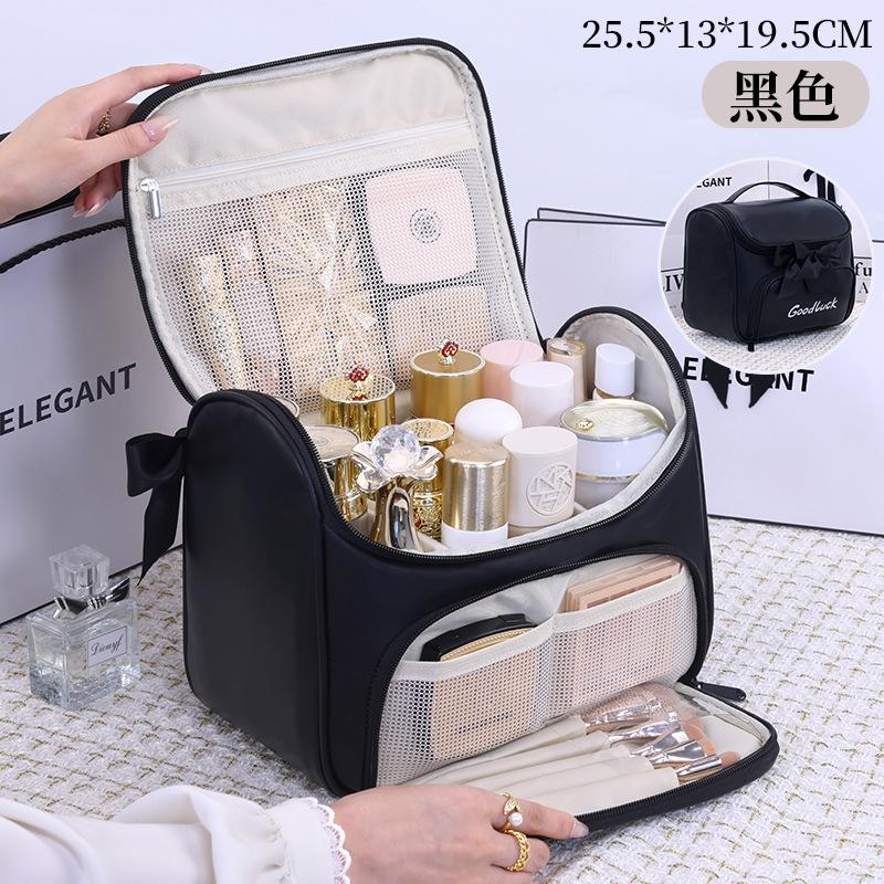 Cosmetic Bag Large Capacity Portable Cosmetics Storage Bag Travel Layered Premium Wash Bag
Cosmetic Bag Large Capacity Portable Cosmetics Storage Bag Travel Layered Premium Wash Bag