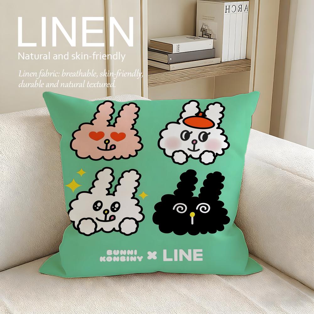 Cute Bunni Konbiny Cushion Cover Pillowcase Set Pcs x x Breathable Washable Sofa Cushion Cover 30X30cm
Cute Bunni Konbiny Cushion Cover Pillowcase Set Pcs x x Breathable Washable Sofa Cushion Cover 30X30cm