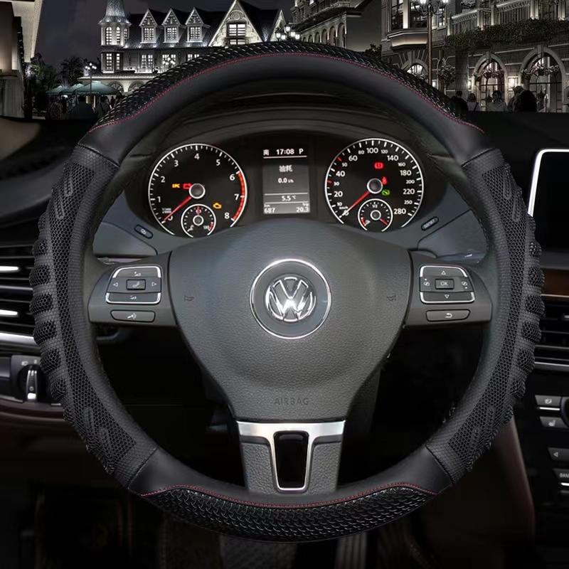PU Leather Car Steering Wheel Cover 38cm For VW Sharan Passat Caddy Touran Tiguan Golf 7 Polo JATTA Teramont Atlas T-Roc
PU Leather Car Steering Wheel Cover 38cm For VW Sharan Passat Caddy Touran Tiguan Golf 7 Polo JATTA Teramont Atlas T-Roc