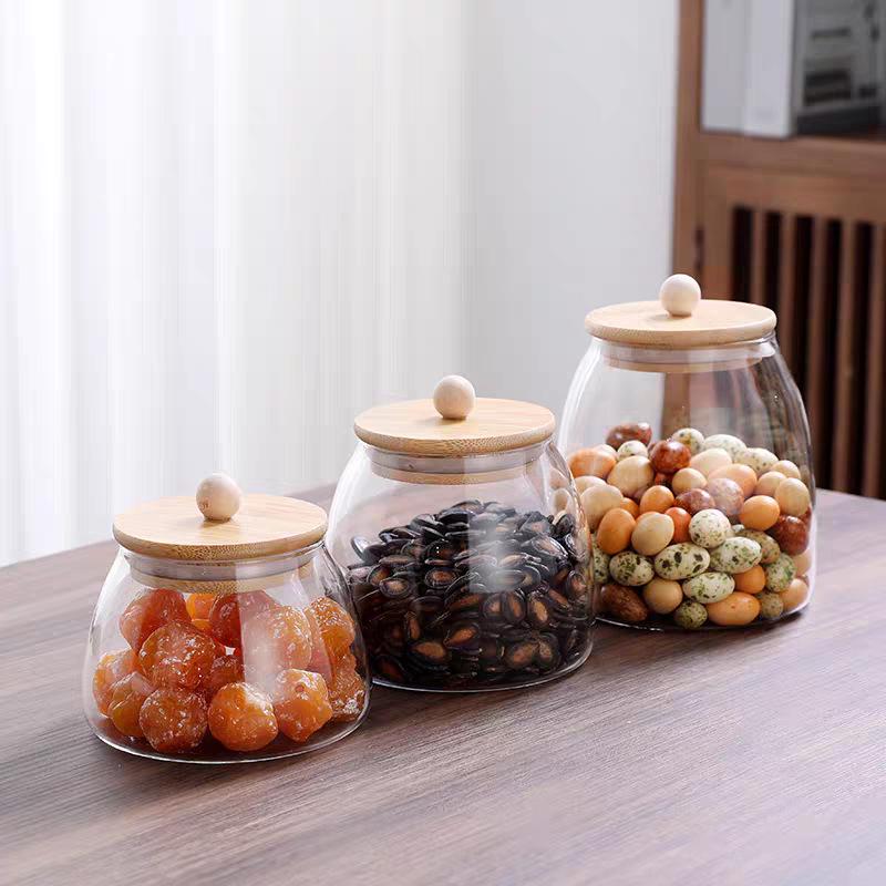 Sealed Borosilicate Glass Jar with Bamboo Lid and Wood Bead Top Small 500ml
Sealed Borosilicate Glass Jar with Bamboo Lid and Wood Bead Top Small 500ml