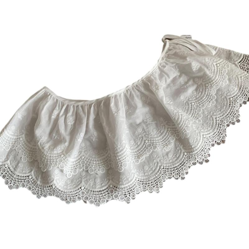 Ruffle Lace Shirt Extenders for Women Adjustable Layering Fake Top Underskirts белый
Ruffle Lace Shirt Extenders for Women Adjustable Layering Fake Top Underskirts белый