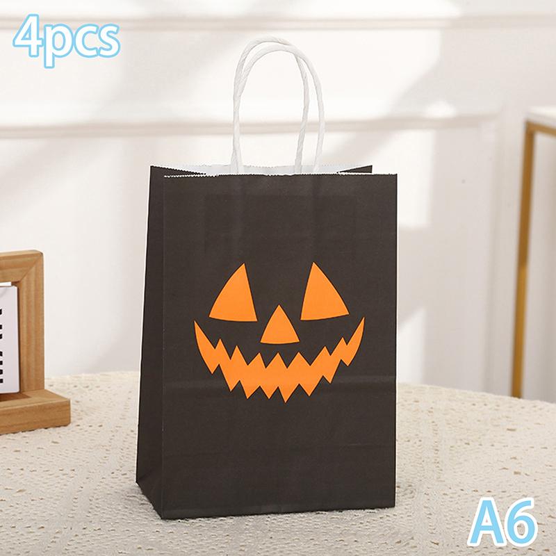 Halloween Candy Bag Ghost Festival Party Gift Packaging Bag Cartoon Printing Horror Pumpkin Thickened Gift Bag Paper Bag
Halloween Candy Bag Ghost Festival Party Gift Packaging Bag Cartoon Printing Horror Pumpkin Thickened Gift Bag Paper Bag