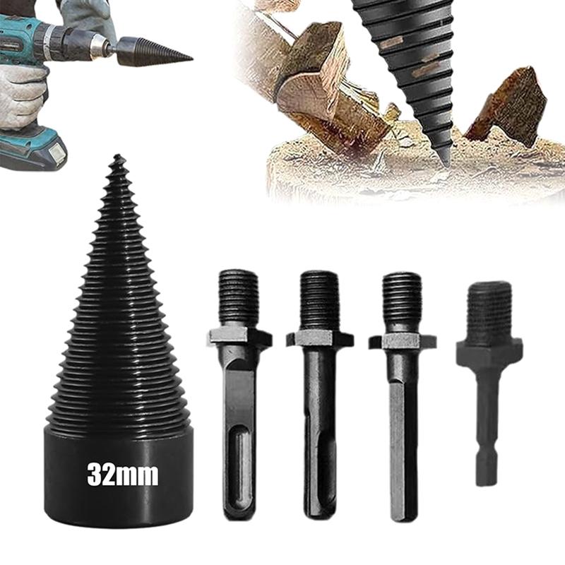 32/42/50mm Wood Drill Bit Twist Firewood Splitting Drill Bit Wood Splitter Screw Cones Bit Square Round Hexagonal For Hammer
32/42/50mm Wood Drill Bit Twist Firewood Splitting Drill Bit Wood Splitter Screw Cones Bit Square Round Hexagonal For Hammer