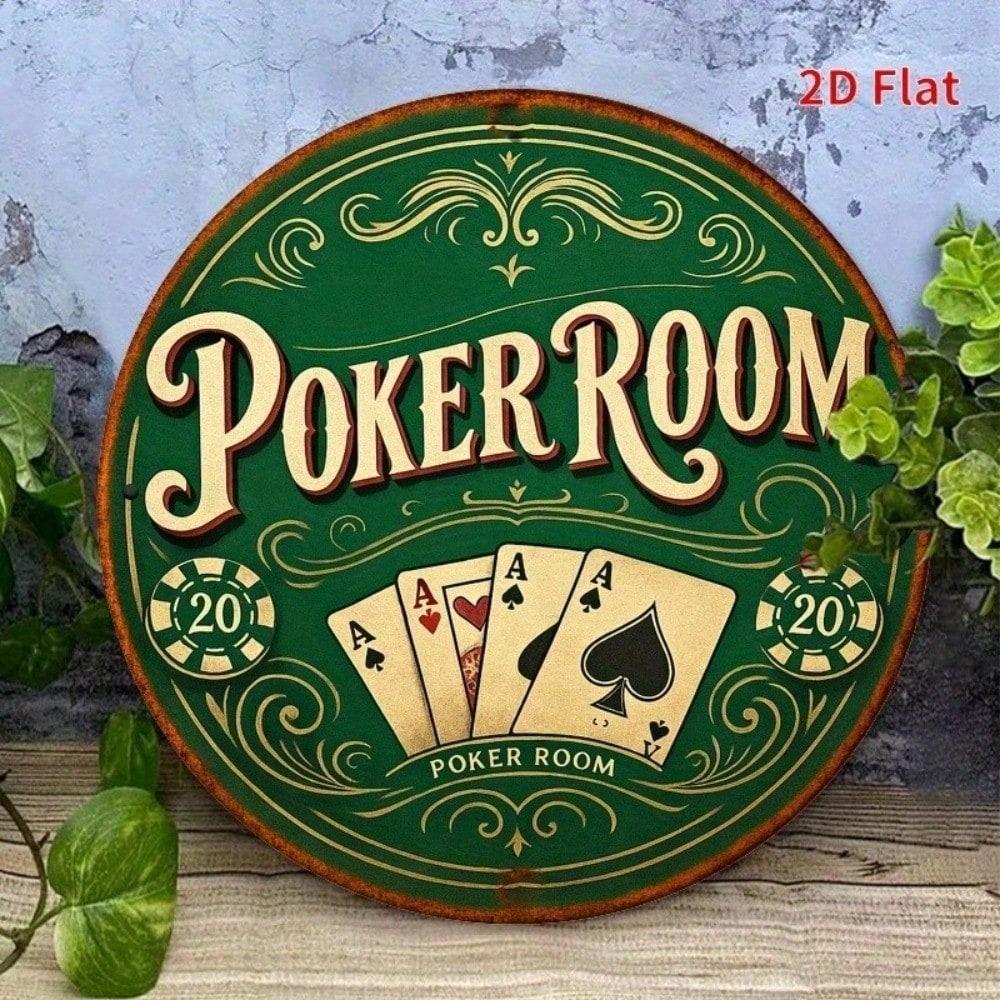 Vintage Tin Sign 8x8 Inch Round Wall Decor for Poker Room Man Cave Bar Aluminum Plaque 20x20 різнокольоровий
Vintage Tin Sign 8x8 Inch Round Wall Decor for Poker Room Man Cave Bar Aluminum Plaque 20x20 різнокольоровий