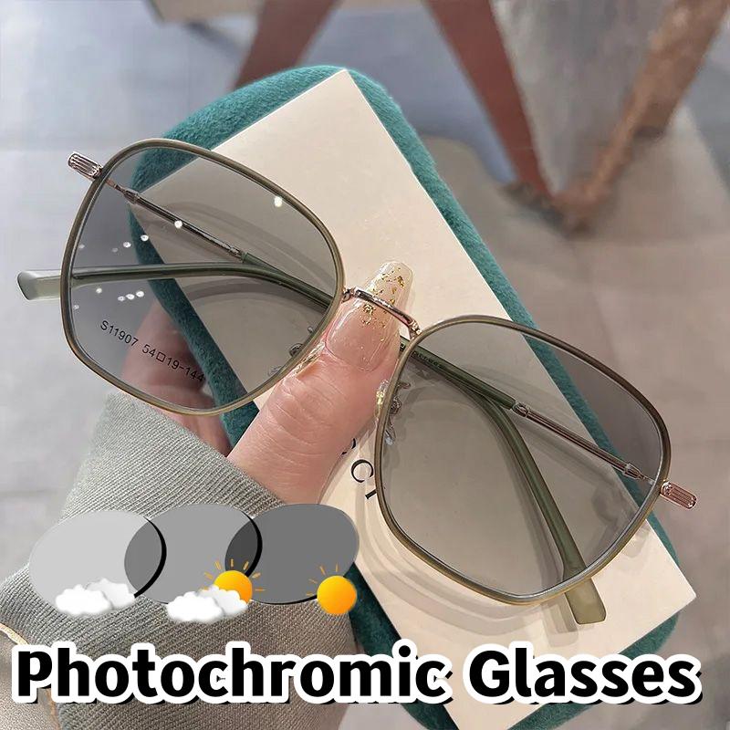 Trendy Outdoor Near Sight Photochromic Glasses for Women Men Retro Square Myopia Eyeglasses Unisex Anti-UV Sunglasses 0-1.0-4.0
Trendy Outdoor Near Sight Photochromic Glasses for Women Men Retro Square Myopia Eyeglasses Unisex Anti-UV Sunglasses 0-1.0-4.0