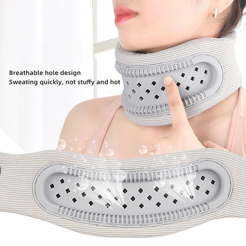 Hollowing Out Breathable Neck Brace Sponge Prevent Bowing Neck Tilted Forward Relieves Pain Cervical Pressure Soft Neck Support
Hollowing Out Breathable Neck Brace Sponge Prevent Bowing Neck Tilted Forward Relieves Pain Cervical Pressure Soft Neck Support