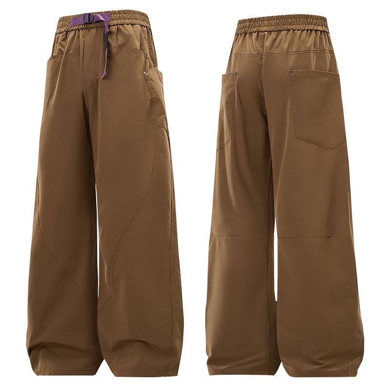 2024 Весна/Осень Брюки карго парашютиста - Унисекс Свободные Прямого кроя 3XL кофейный
2024 Весна/Осень Брюки карго парашютиста - Унисекс Свободные Прямого кроя 3XL кофейный