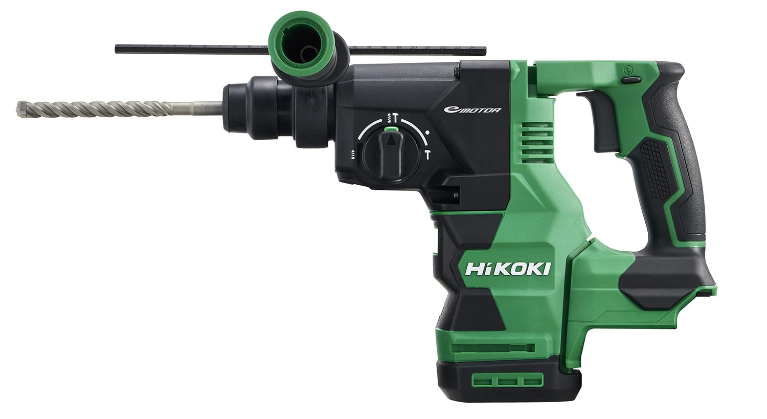 Перезаряджуваний перфоратор HiKOKI 18 В, хвостовик SDS Plus, максимальна потужність свердління, бетон, 26 мм, футляр для зарядного пристрою, продається окремо
Перезаряджуваний перфоратор HiKOKI 18 В, хвостовик SDS Plus, максимальна потужність свердління, бетон, 26 мм, футляр для зарядного пристрою, продається окремо