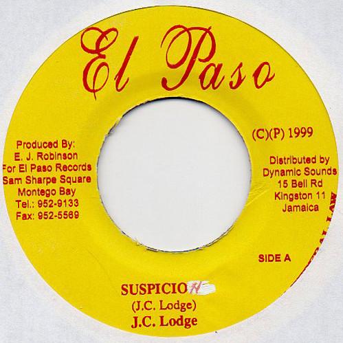7inch Record JC LODGE - Suspicious NONE El Paso 1999 Jamaica Reggae, Ska & Dub Used
7inch Record JC LODGE - Suspicious NONE El Paso 1999 Jamaica Reggae, Ska & Dub Used