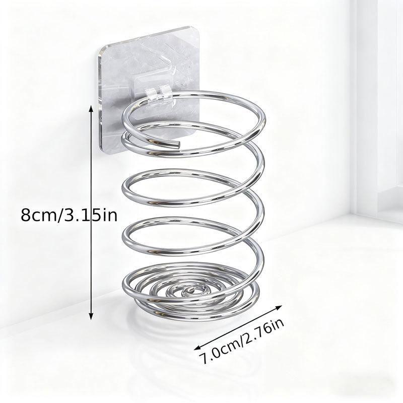 1pc Wall-mounted Metal Spiral Toothbrush & Makeup Brush Holder Kitchen Bathroom Rack Basin Storage Rack Towel Hanging Holder
1pc Wall-mounted Metal Spiral Toothbrush & Makeup Brush Holder Kitchen Bathroom Rack Basin Storage Rack Towel Hanging Holder