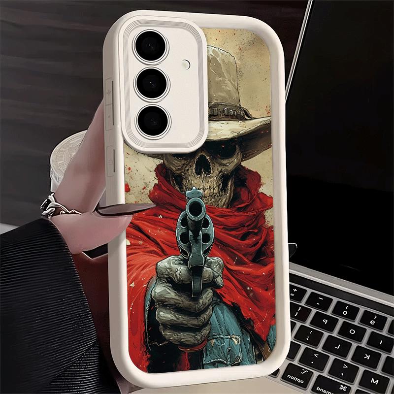 Phone Case for Samsung Galaxy S26 S25 Ultra S24 FE Reaper Skull Skeleton Gun Shell S23 Plus S22 + S21 S20 5G Soft Silicone Funda Samsung S22 Ultra
Phone Case for Samsung Galaxy S26 S25 Ultra S24 FE Reaper Skull Skeleton Gun Shell S23 Plus S22 + S21 S20 5G Soft Silicone Funda Samsung S22 Ultra