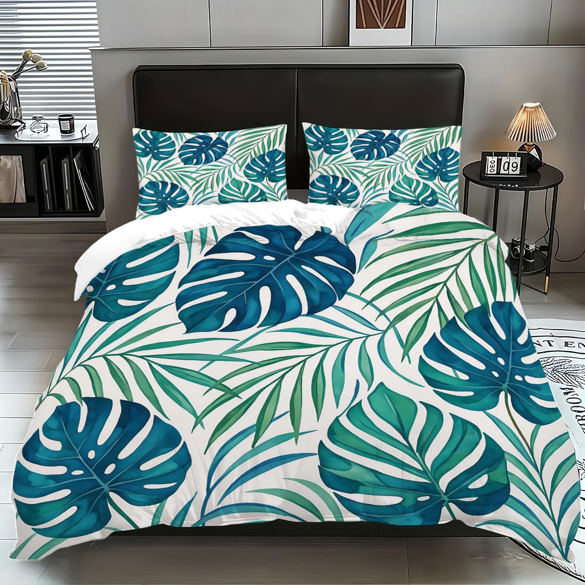 Comforter Plants Digital Printed 3Pcs Queen King Bedding Set Floral Bed For Home Decor Comforter (quilt)-EU Single(135*200cm)3pcs
Comforter Plants Digital Printed 3Pcs Queen King Bedding Set Floral Bed For Home Decor Comforter (quilt)-EU Single(135*200cm)3pcs