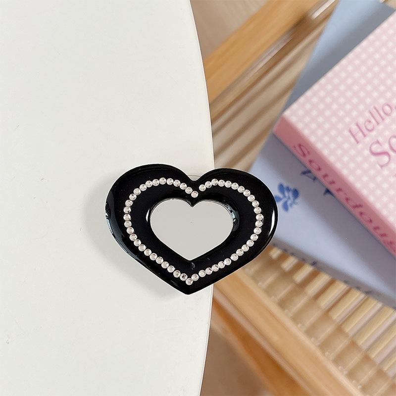 Small Fresh Mobile Phone Airbag Holder Paste Adhesive Backing Women S Desktop Support Portable Rhinestone Love Mirror Sticker
Small Fresh Mobile Phone Airbag Holder Paste Adhesive Backing Women S Desktop Support Portable Rhinestone Love Mirror Sticker