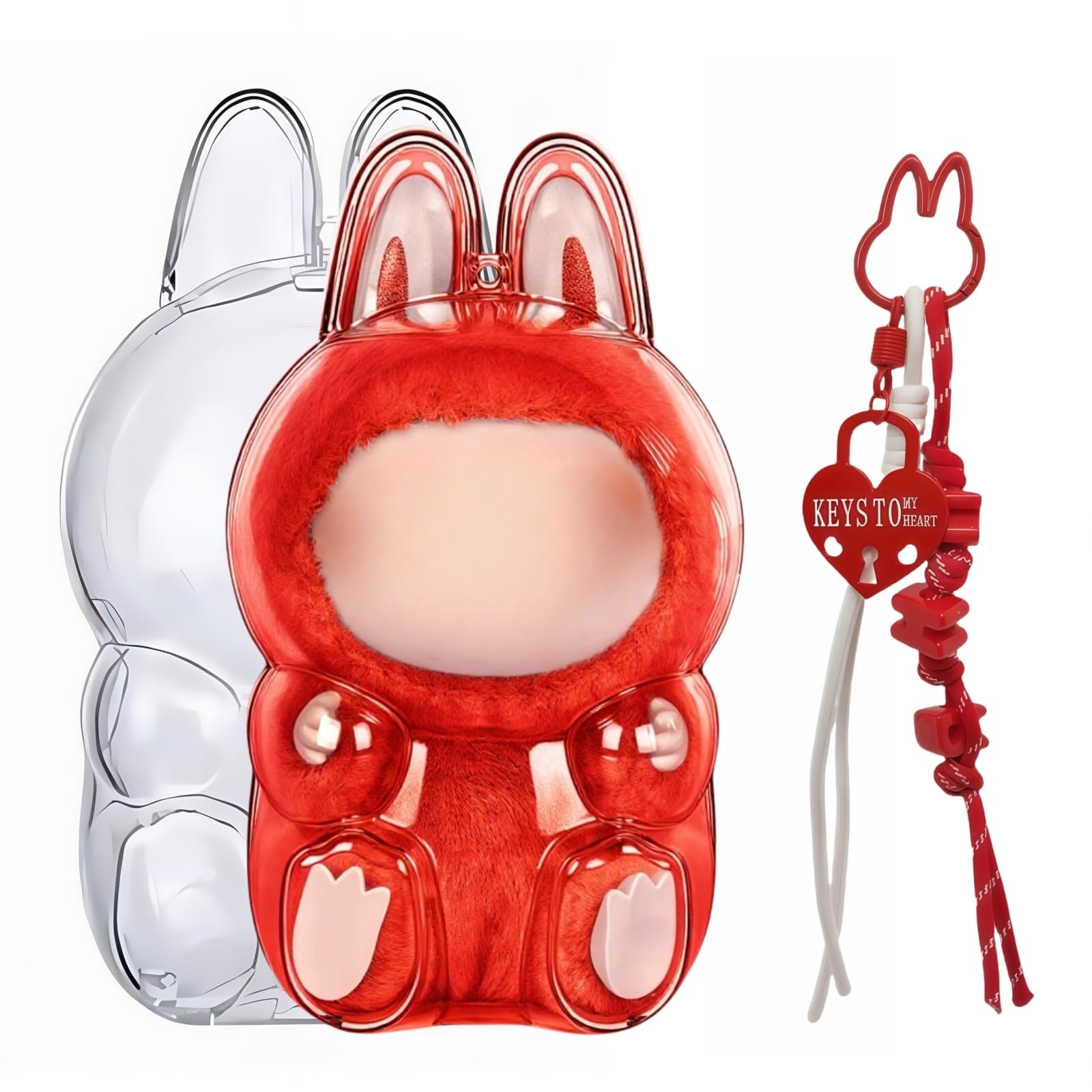 Чехол LABUBU Доступен в Различных Прозрачных Портативных Хранилищах Прозрачный Чехол Ремешок В Комплекте (Поза сидя) Цвета, Обложка, Устойчивый к пятнам,
Чехол LABUBU Доступен в Различных Прозрачных Портативных Хранилищах Прозрачный Чехол Ремешок В Комплекте (Поза сидя) Цвета, Обложка, Устойчивый к пятнам,