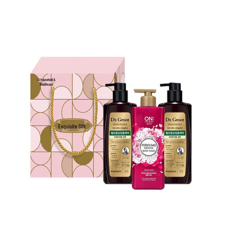 LG KeraSys Anti-Hair Loss & Oil Control Hair Care 3-Piece Gift Set
LG KeraSys Anti-Hair Loss & Oil Control Hair Care 3-Piece Gift Set