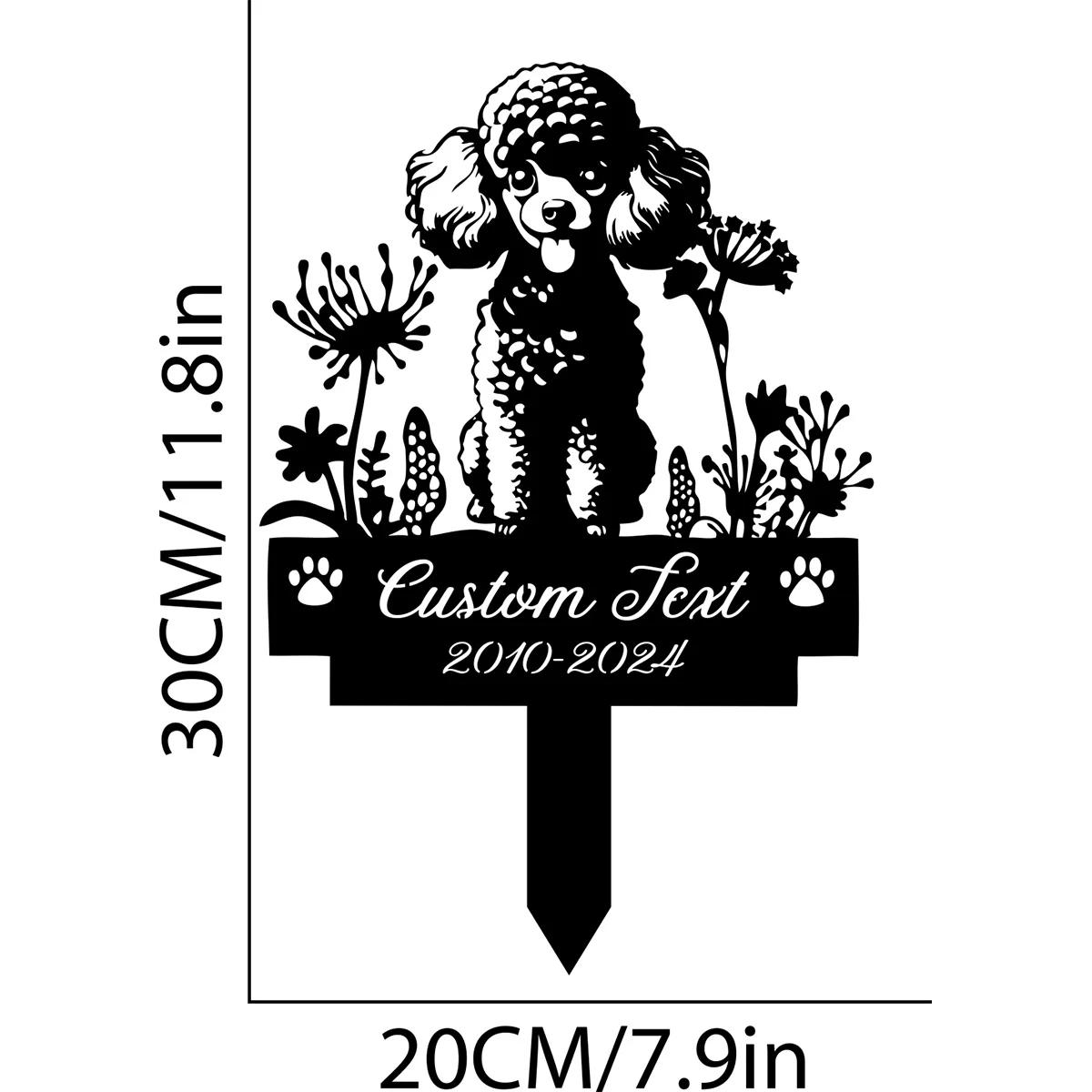 Custom Pet Memorial Garden Stake, Personalized Dog Grave Marker, Metal Yard Sign for Animals, Outdoor Sympathy Gift
Custom Pet Memorial Garden Stake, Personalized Dog Grave Marker, Metal Yard Sign for Animals, Outdoor Sympathy Gift