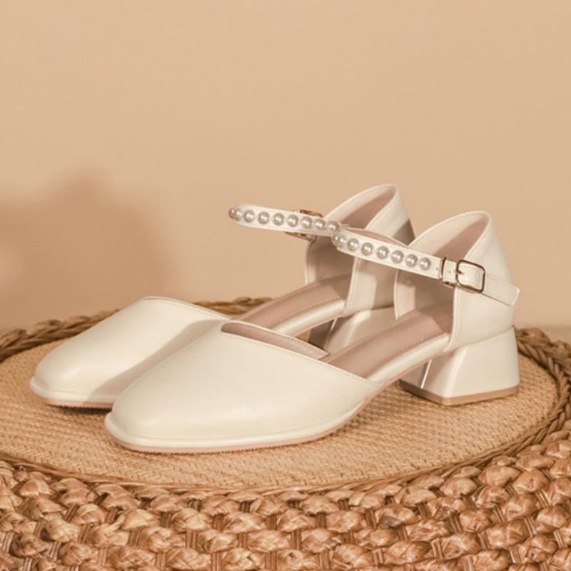 Soft Sole Non-tiring Women s Shoes French Pearl Mary Jane Shoes Square Toe Hollow Sandals Fashionable Single Shoes 40 абрикосовий
Soft Sole Non-tiring Women s Shoes French Pearl Mary Jane Shoes Square Toe Hollow Sandals Fashionable Single Shoes 40 абрикосовий