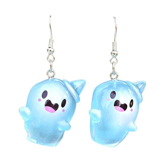 Ghost Earrings Glow-in-the-Dark Ghost Pendant Earrings for Women Decor, Fun Cute Earrings, Ghost Necklace for Women Halloween Jewelry A
Ghost Earrings Glow-in-the-Dark Ghost Pendant Earrings for Women Decor, Fun Cute Earrings, Ghost Necklace for Women Halloween Jewelry A