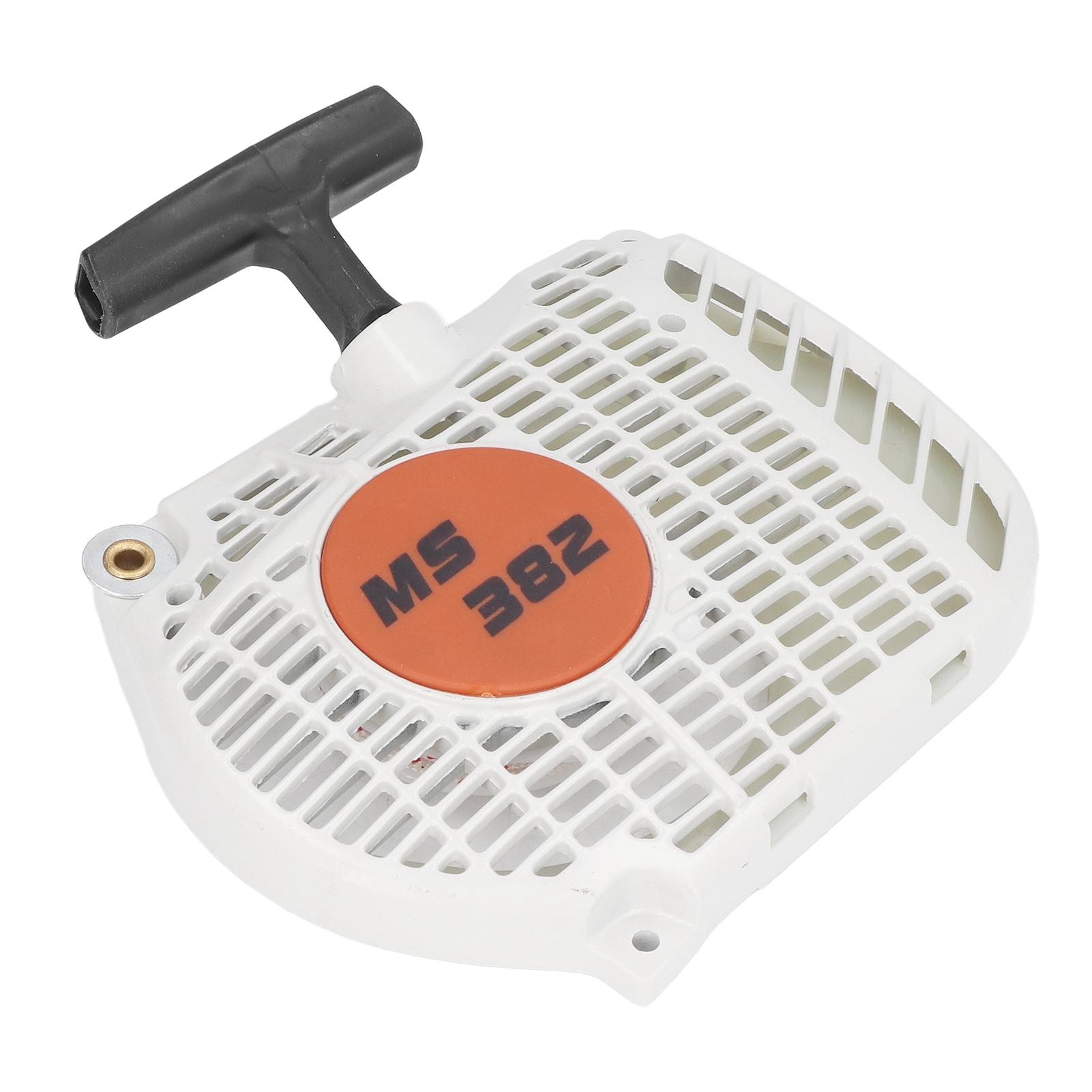 Ручной стартер с отдачей из легированной стали, замена стартера бензопилы для Stihl MS382 MS381
Ручной стартер с отдачей из легированной стали, замена стартера бензопилы для Stihl MS382 MS381