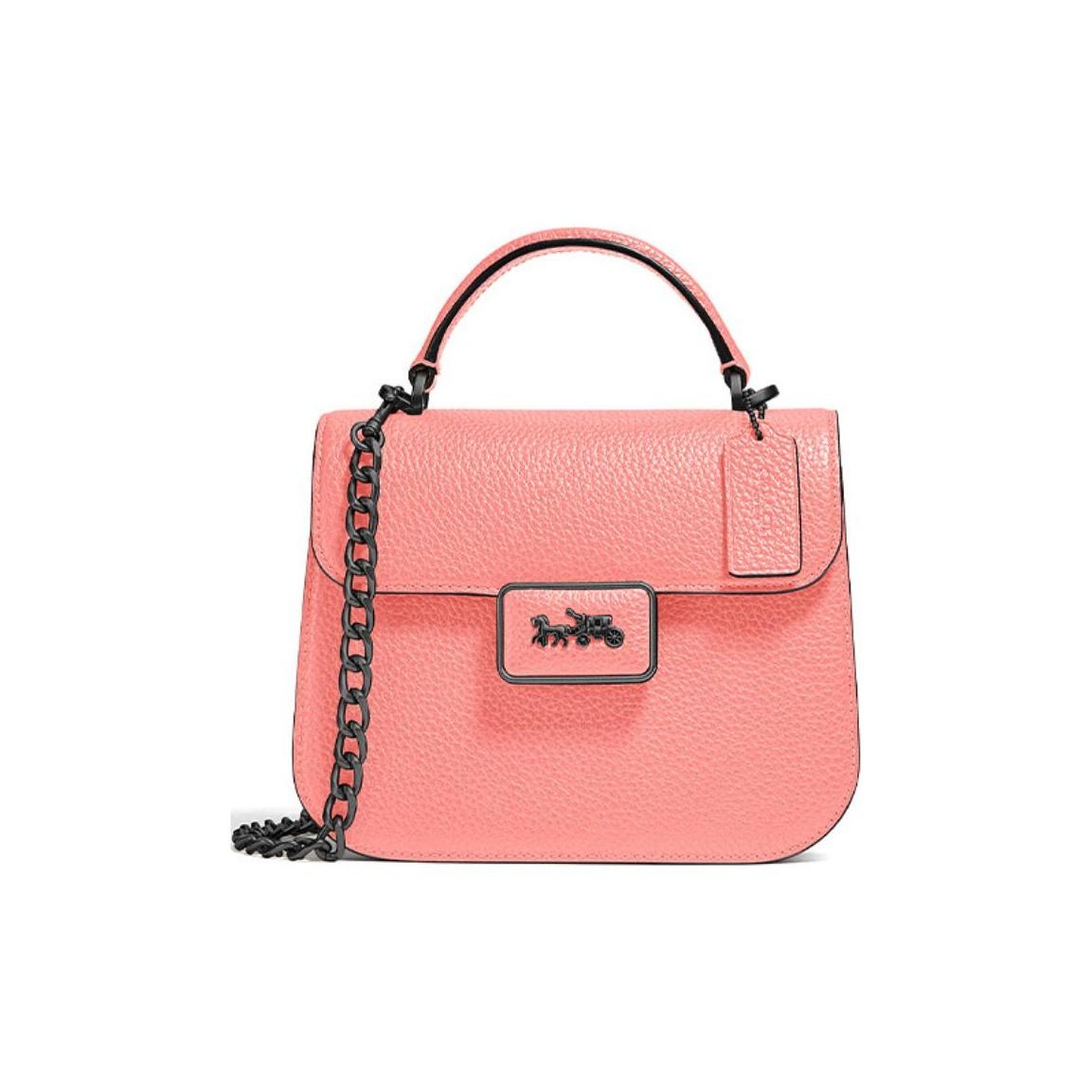 Coach Alie 21 Classic Solid Color Horse And Carriage Handle Pebble Leather Tote Shoulder Crossbody Bag Small Women Bags Candy-Pink C4820-V5RZH Basic Set (Bag+Dust Bag)
Coach Alie 21 Classic Solid Color Horse And Carriage Handle Pebble Leather Tote Shoulder Crossbody Bag Small Women Bags Candy-Pink C4820-V5RZH Basic Set (Bag+Dust Bag)