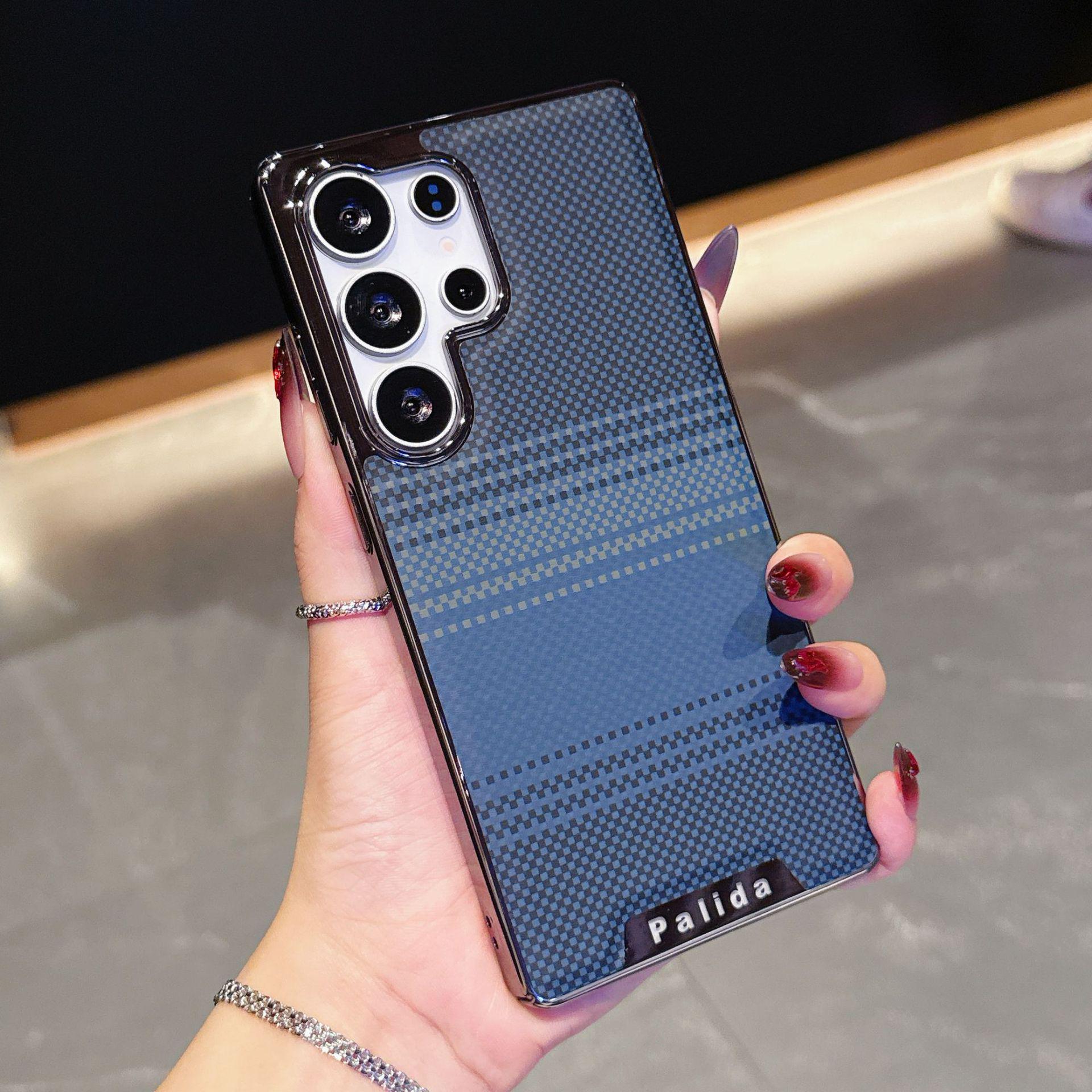 Защитный чехол Samsung S25 Ultra с кевларовым рисунком, гальванизированный, жесткий S25 Ultra
Защитный чехол Samsung S25 Ultra с кевларовым рисунком, гальванизированный, жесткий S25 Ultra