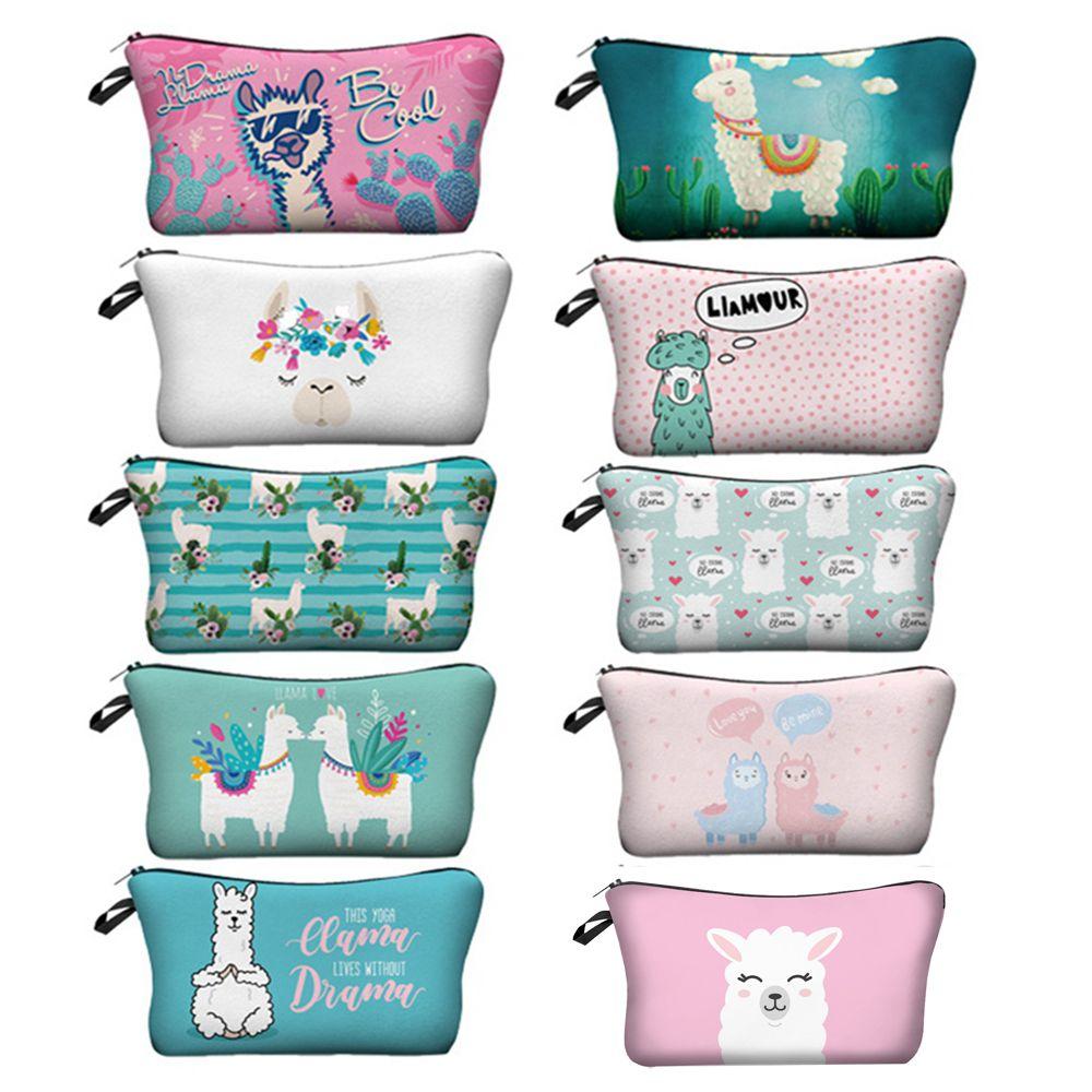 Ladies Pouch Coin Purse Toiletry Bag Makeup Storage Bag Cosmetic Handbag Cute Alpaca 3D Printed
Ladies Pouch Coin Purse Toiletry Bag Makeup Storage Bag Cosmetic Handbag Cute Alpaca 3D Printed