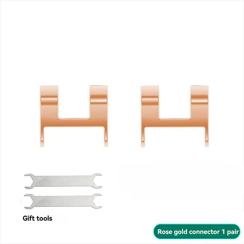 For Garmin Lily Watch Band Connector 12mm Nylon/Steel/Leather Strap Connector Pair with Tools Adapter LILY Watch DIY Accessories рожевий колір золота
For Garmin Lily Watch Band Connector 12mm Nylon/Steel/Leather Strap Connector Pair with Tools Adapter LILY Watch DIY Accessories рожевий колір золота