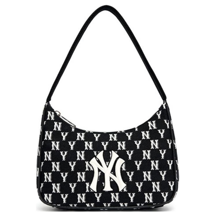 MLB New York Yankees Monogram Jacquard Hobo Bag Black Casual 3ABQS011N-50BKS
MLB New York Yankees Monogram Jacquard Hobo Bag Black Casual 3ABQS011N-50BKS