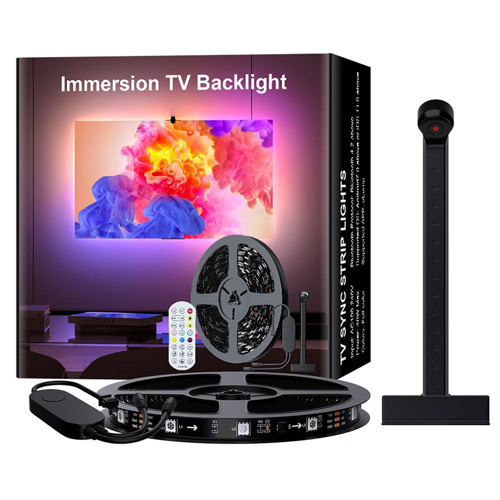 LED TV Light Synchronous Changing with TV LED Immersion TV Backlight APP & Remote Control TV LED Light Strip for Home Decor 3.8m
LED TV Light Synchronous Changing with TV LED Immersion TV Backlight APP & Remote Control TV LED Light Strip for Home Decor 3.8m