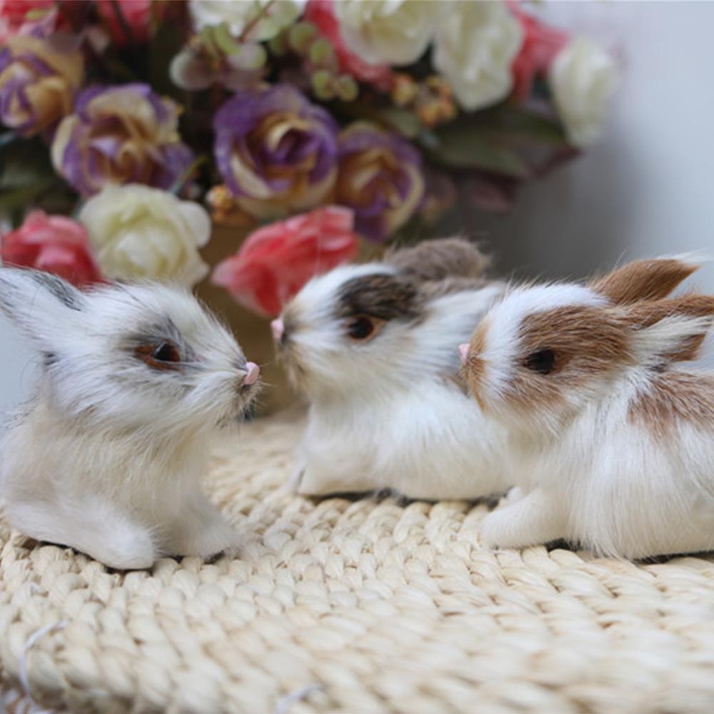 Simulated Bunny Toy Realistic Bunny Figurine Plush Mini Easter Crafts Children Gift
Simulated Bunny Toy Realistic Bunny Figurine Plush Mini Easter Crafts Children Gift