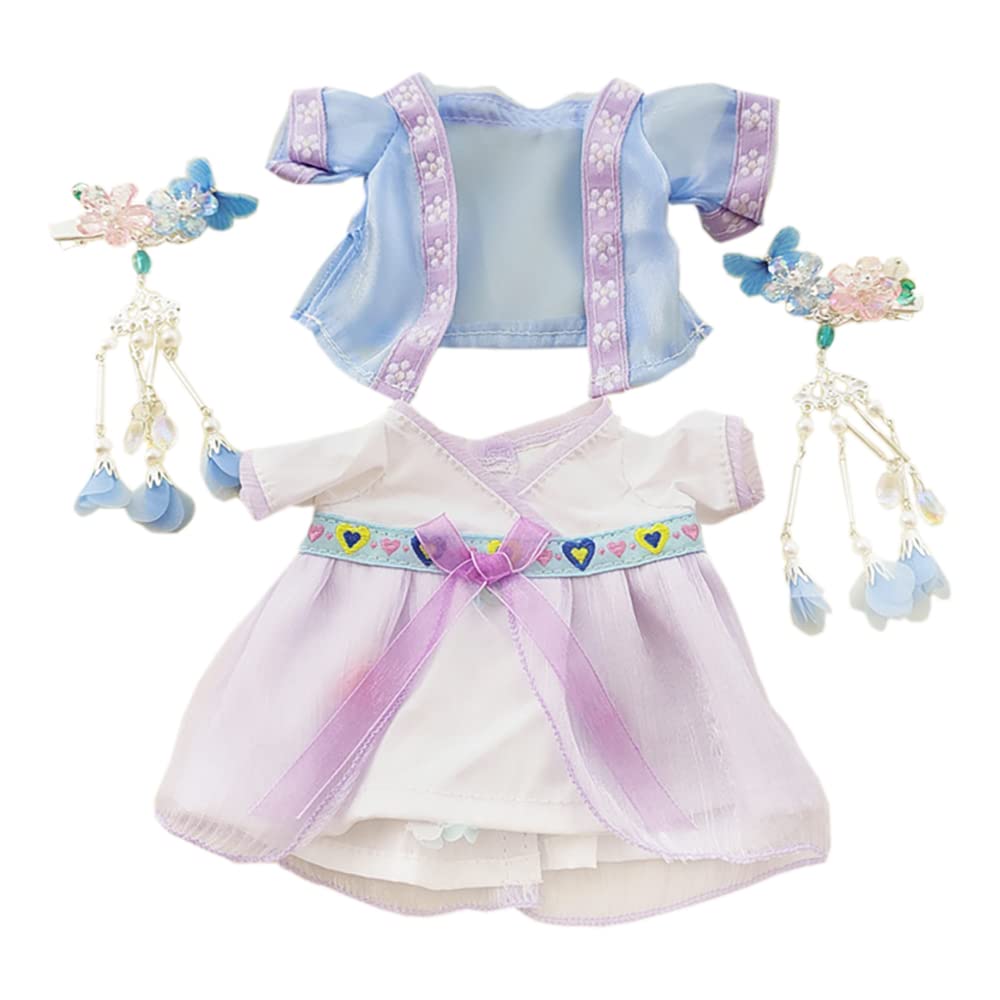 niannyyhouse 20cm stuffed animal clothes, antique style, jacket, dress, hair clip, dress up, cotton doll, accessories (синий+фиолетовый)
niannyyhouse 20cm stuffed animal clothes, antique style, jacket, dress, hair clip, dress up, cotton doll, accessories (синий+фиолетовый)