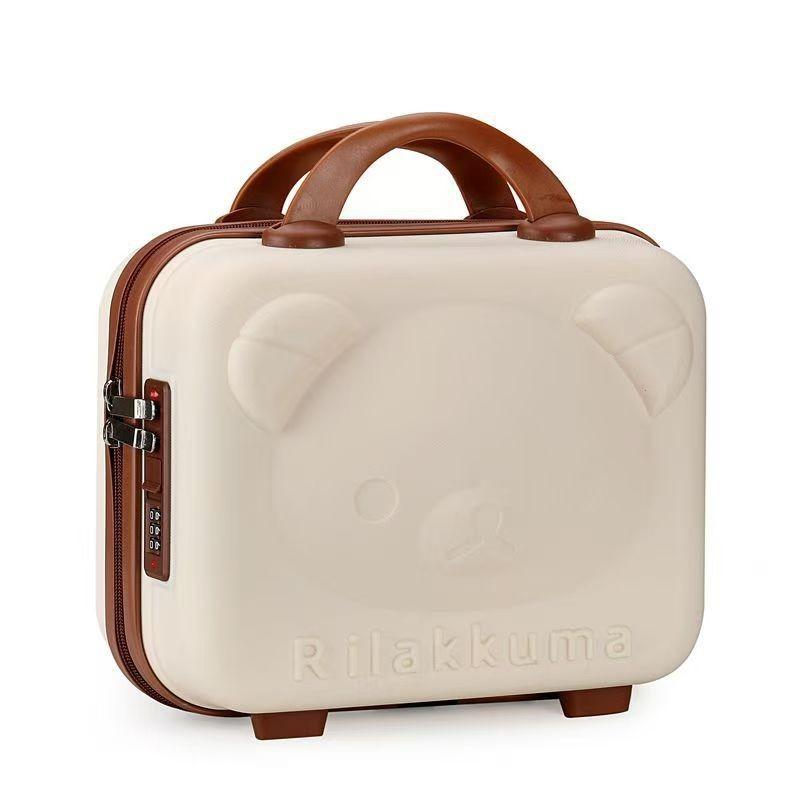 Cartoon Bear Lockable Mini Travel Case Fashionable TSA-Approved No-Formaldehyde Plastic Luggage Portable Suitcase for Cosmetics and Gifts 14 inches with a lock
Cartoon Bear Lockable Mini Travel Case Fashionable TSA-Approved No-Formaldehyde Plastic Luggage Portable Suitcase for Cosmetics and Gifts 14 inches with a lock