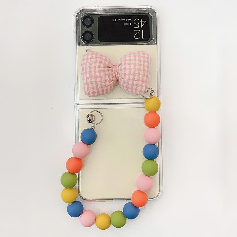 Suitable For Zflip7 Samsung Folding Flip Phone Case Bracelet Plaid Cloth Bow Transparent Protective Case Women S samsung zflip3
Suitable For Zflip7 Samsung Folding Flip Phone Case Bracelet Plaid Cloth Bow Transparent Protective Case Women S samsung zflip3
