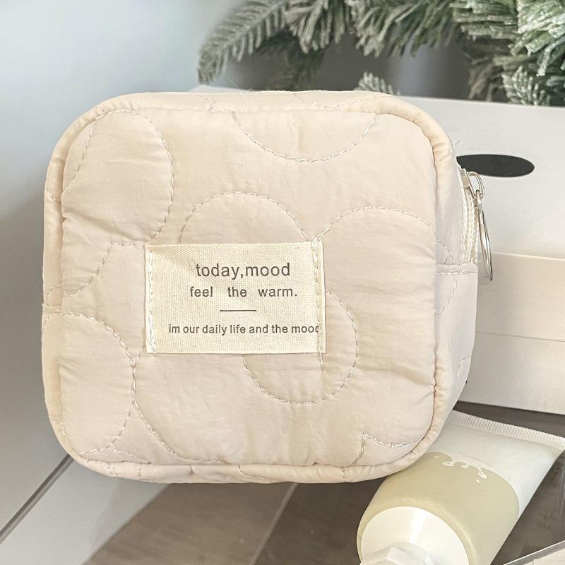 Square Cosmetic Bag Cotton Cute Korean Coin Makeup Pouch Jewelry Organizer Women Sanitary Napkin Storage 11x6x11cm
Square Cosmetic Bag Cotton Cute Korean Coin Makeup Pouch Jewelry Organizer Women Sanitary Napkin Storage 11x6x11cm