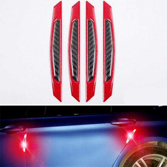 4x Red Reflective Carbon Fiber Car Door Edge Protector anti-collision Sticker
4x Red Reflective Carbon Fiber Car Door Edge Protector anti-collision Sticker