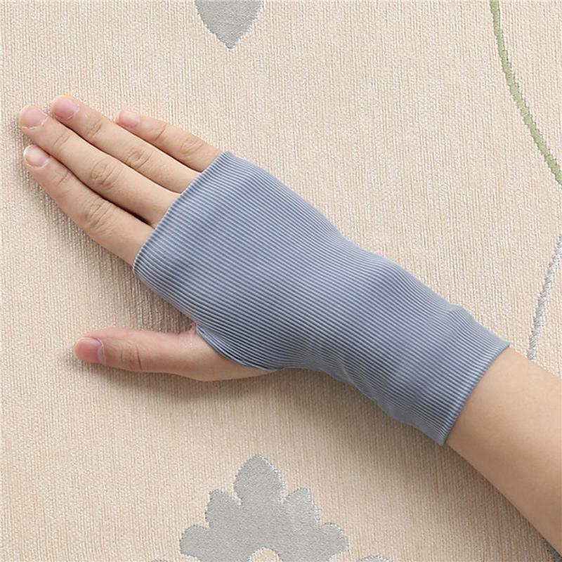 1Pair Sunscreen Protection Fingerless Long Gloves Women Arm Cool Summer Solid Mittens Half Finger Sleeves бежевый
1Pair Sunscreen Protection Fingerless Long Gloves Women Arm Cool Summer Solid Mittens Half Finger Sleeves бежевый