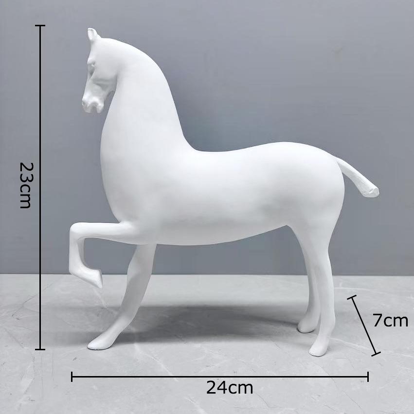 Creative Abstract Horse Sculpture Resin Handicrafts Desk Decoration Minimalist Modern Horse Ornaments Home Decor Accessories
Creative Abstract Horse Sculpture Resin Handicrafts Desk Decoration Minimalist Modern Horse Ornaments Home Decor Accessories