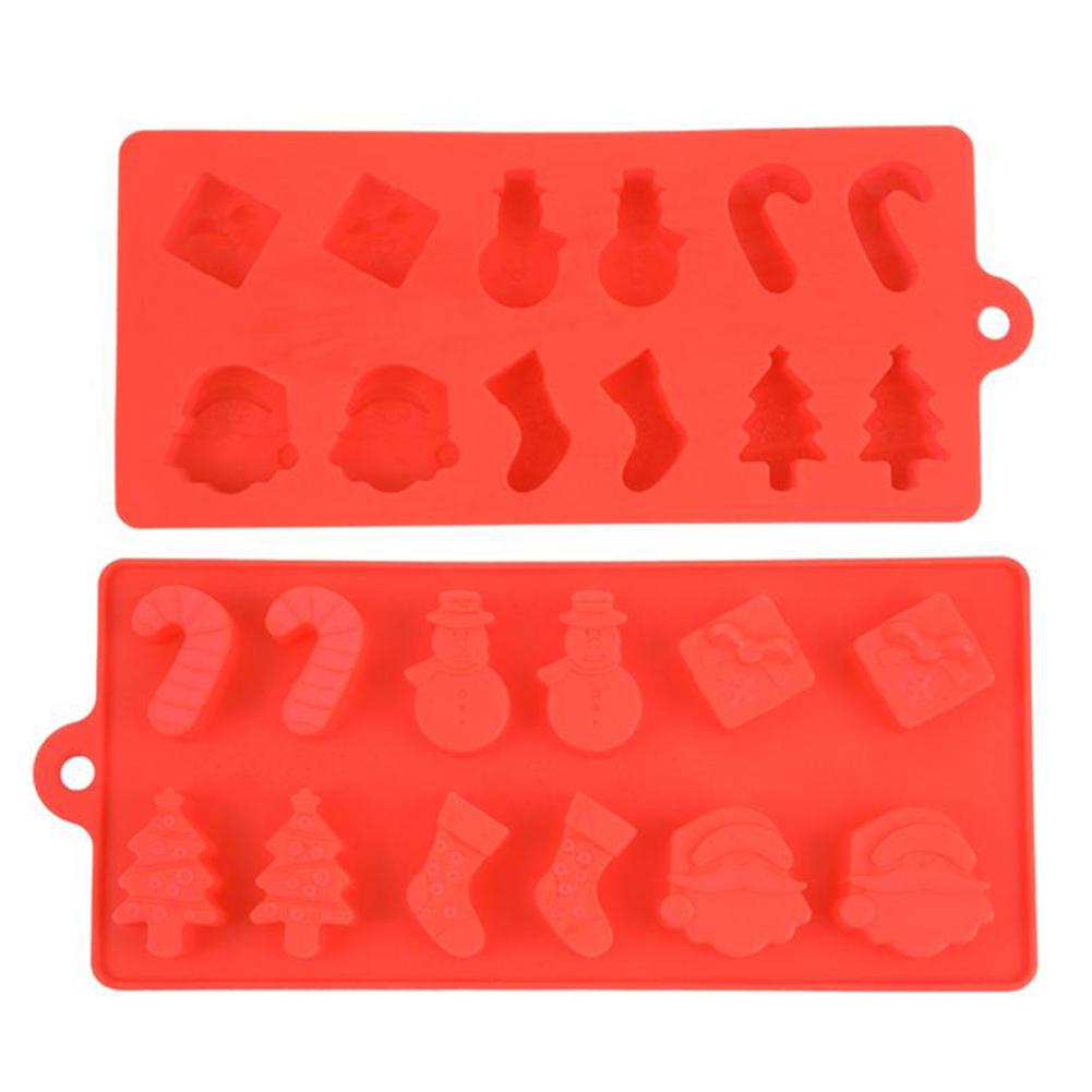 12 Series Silicone Cake Mold Chocolate Molds Christmas Tree Santa Wand Sock Snowman DIY Baking Mould red#0
12 Series Silicone Cake Mold Chocolate Molds Christmas Tree Santa Wand Sock Snowman DIY Baking Mould red#0