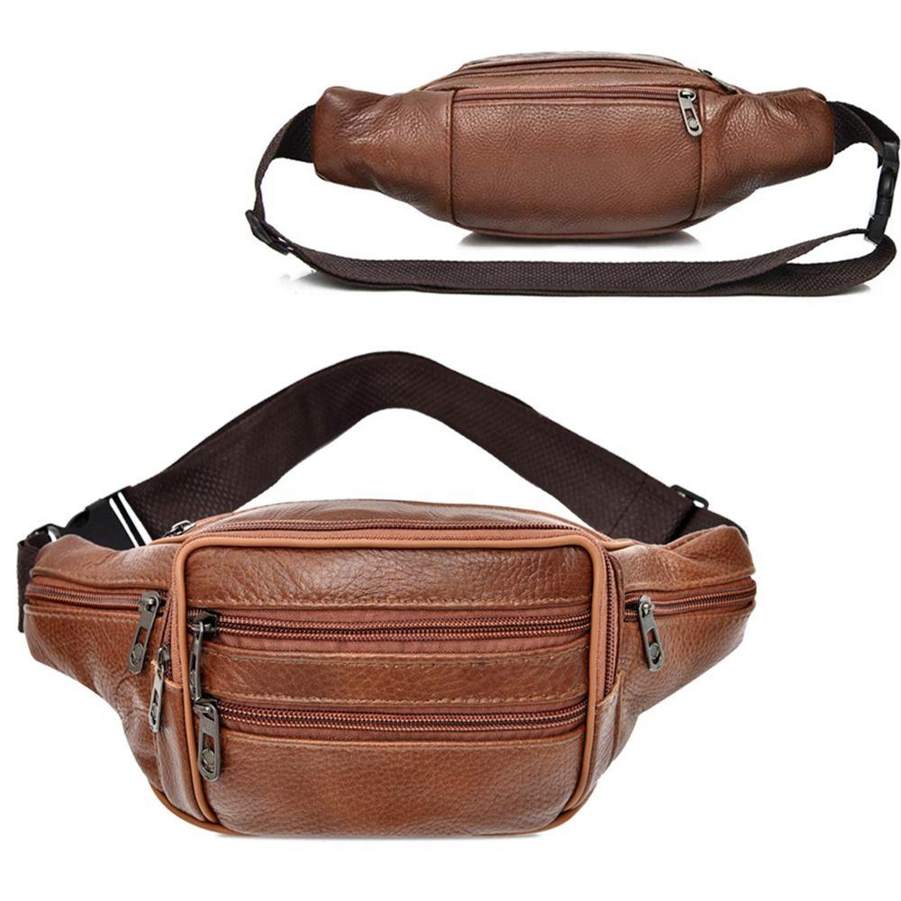 Adjustable Genuine Leather Chest Pouch Solid Color Casual Fanny Pack Retro Hip Belt Bag Phone хакі
Adjustable Genuine Leather Chest Pouch Solid Color Casual Fanny Pack Retro Hip Belt Bag Phone хакі