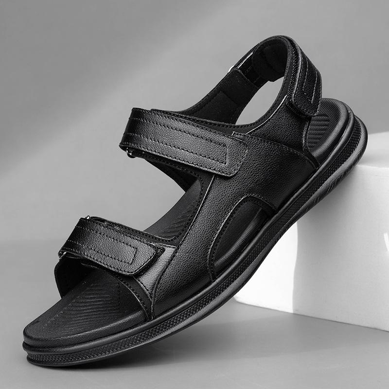 Men s sandals non-slip and wear-resistant beach shoes outdoor breathable fashion sandals men s trendy versatile black 38 чорний
Men s sandals non-slip and wear-resistant beach shoes outdoor breathable fashion sandals men s trendy versatile black 38 чорний