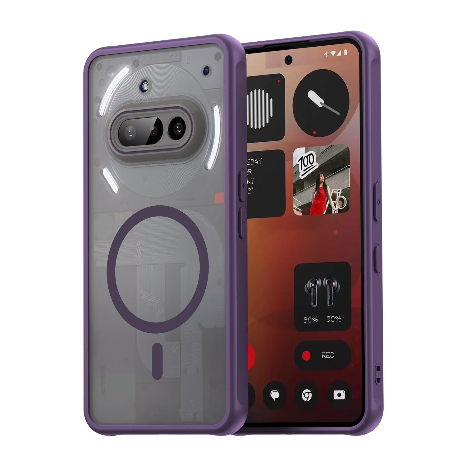 Nothing Phone 3A Pro Magsafe Phone Case,Magnetic Shockproof Magsafe Phone Case,Bumper Hybrid Cover for Nothing Phone 3A Pro фіолетовий
Nothing Phone 3A Pro Magsafe Phone Case,Magnetic Shockproof Magsafe Phone Case,Bumper Hybrid Cover for Nothing Phone 3A Pro фіолетовий